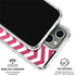 Pink Chevron iPhone 16 Pro Clear Case